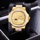 AAA Copy Patek Philippe Nautilus Yellow Gold Power Reserve Watches Diamond Bezel (2)_th.jpg